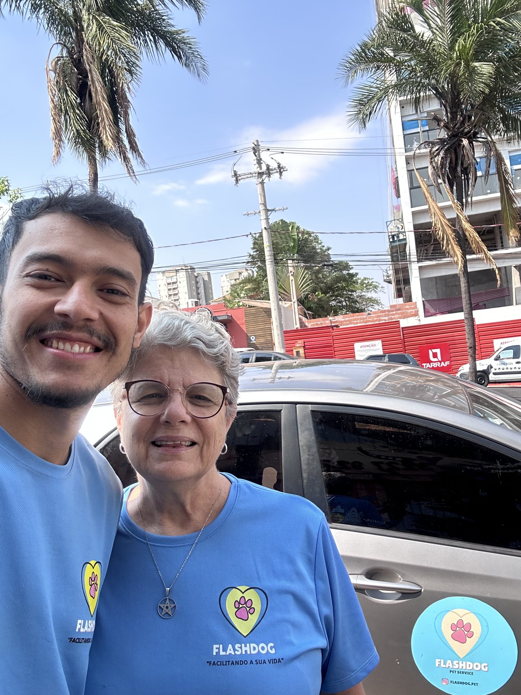 Atendimento Flashdog com cliente
