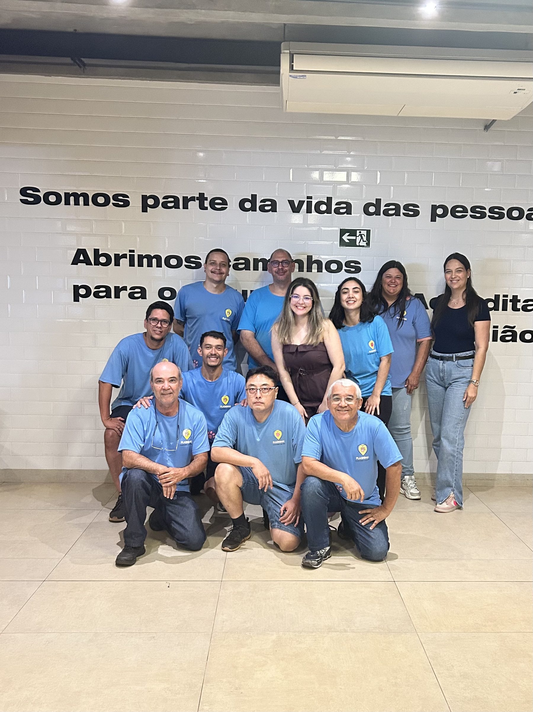 Time Flashdog completo na unidade